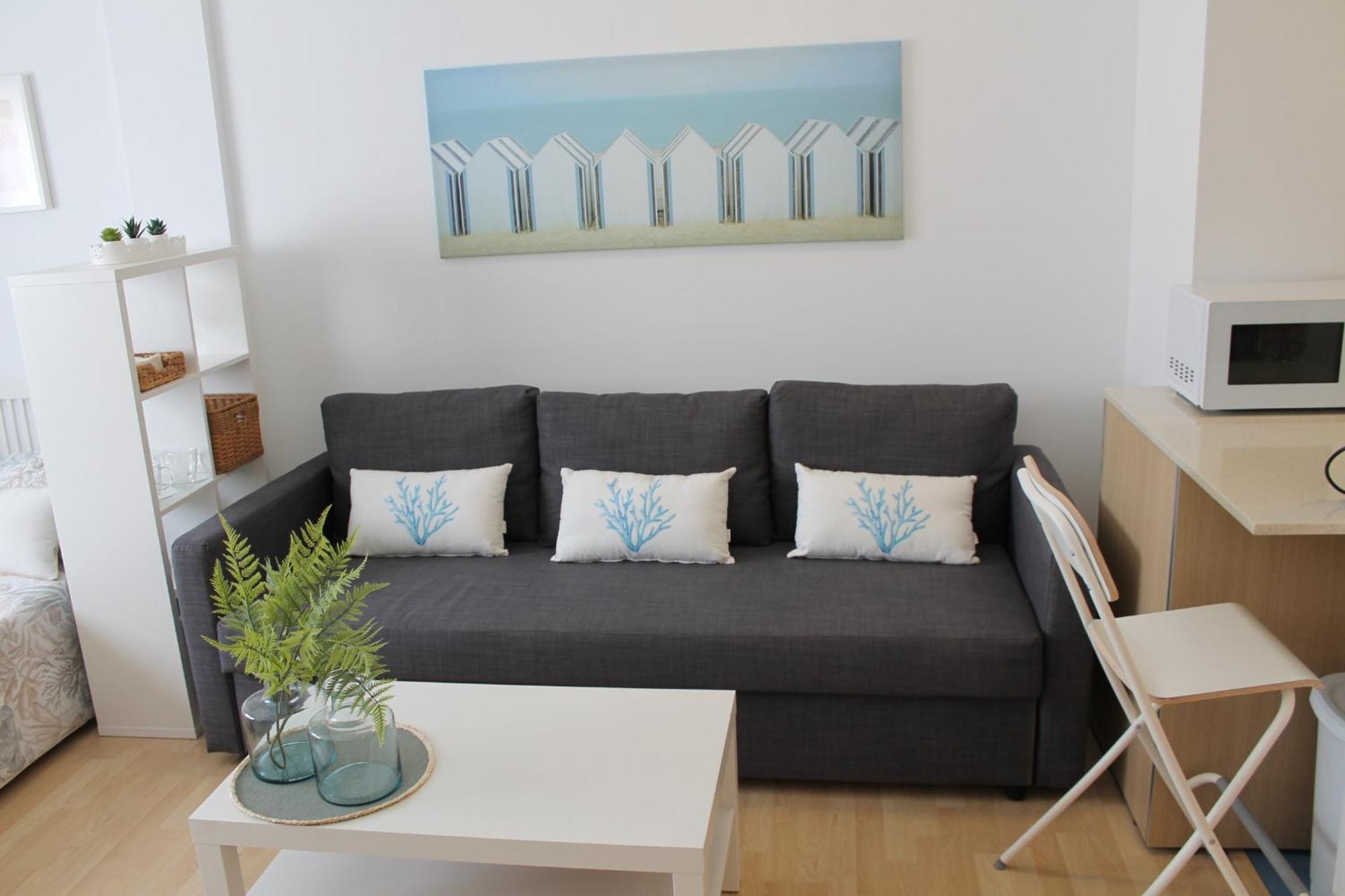 Paseo Maritimo Daire Málaga Dış mekan fotoğraf