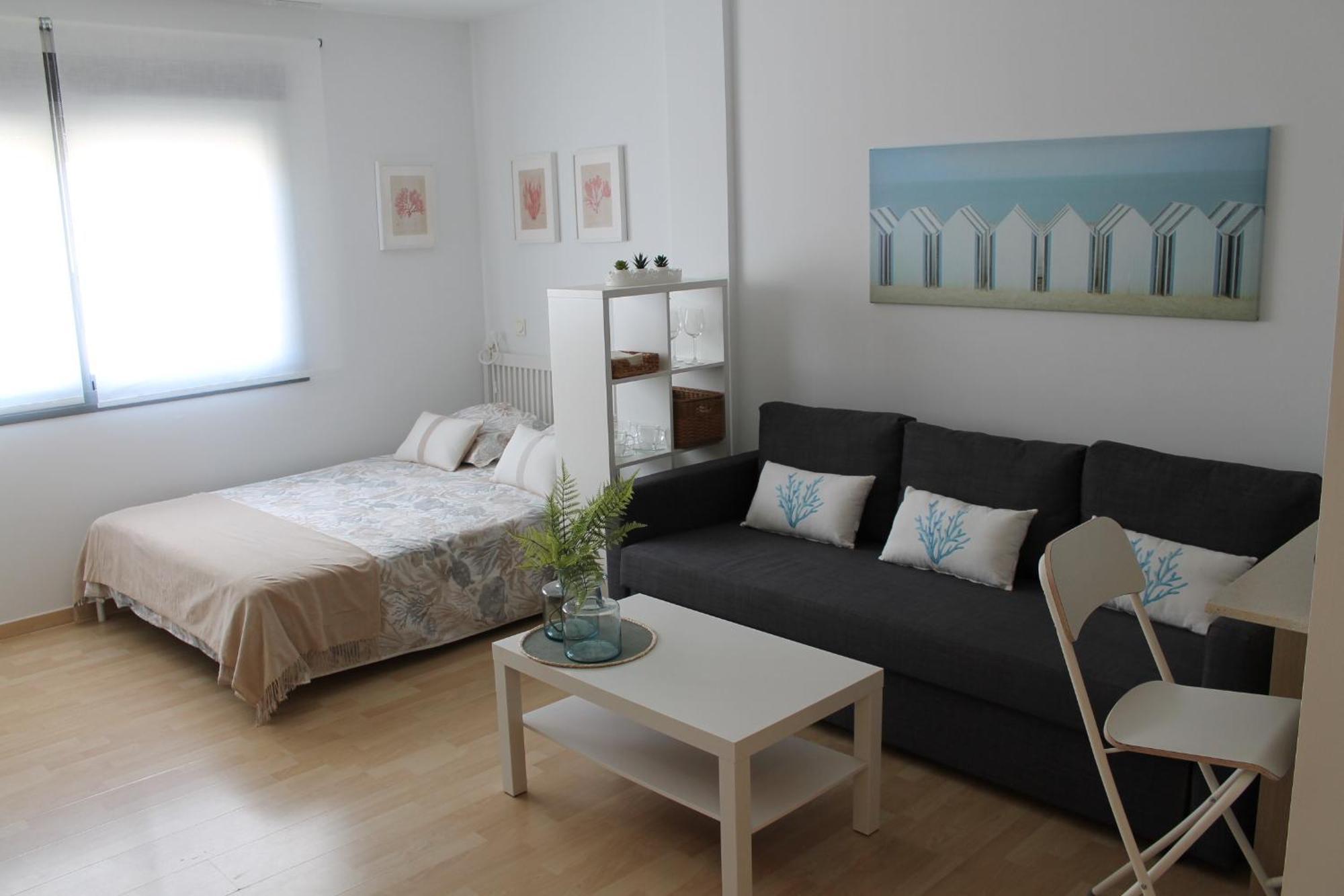 Paseo Maritimo Daire Málaga Dış mekan fotoğraf