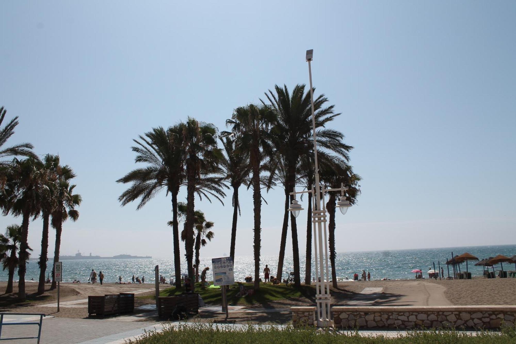 Paseo Maritimo Daire Málaga Dış mekan fotoğraf